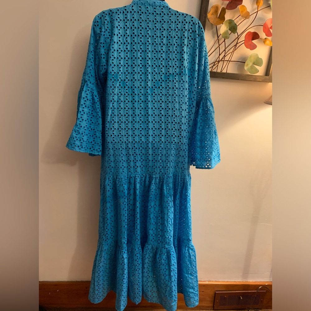 DianatouBoutik Collection Embroidery Cotton Maxi Dress - Picture 2 of 7